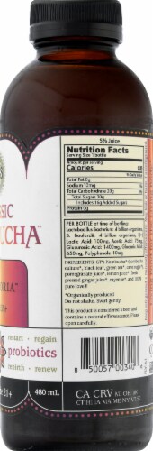 GT's Living Foods Euphoria Classic Kombucha Perspective: right