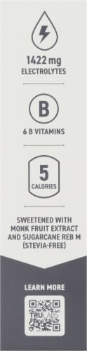 Trulabs® Hydrate™ Strawberry Lemonade Electrolyte Drink Mix Packets Perspective: right