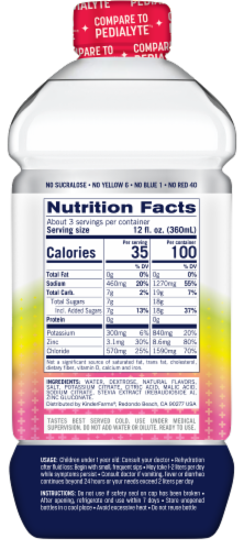 KinderLyte Watermelon Citrus Electrolyte Solution Perspective: right