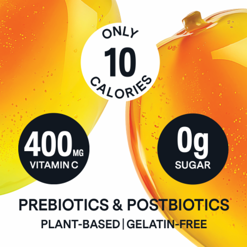 Dally™ Zero-Sugar Mango Gel Fruit Snack Perspective: right