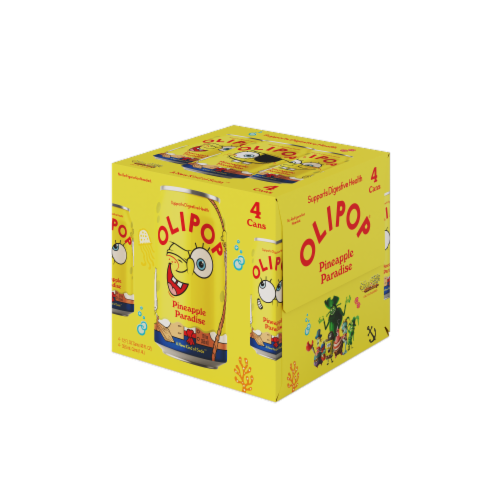 Olipop® Pineapple Paradise Perspective: right