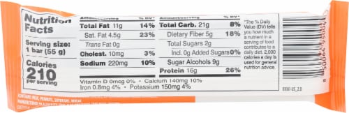 Barebells Salted Peanut Caramel Soft Protein Bar Perspective: right