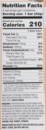 Barebells Peanut Butter Protein Bar Perspective: right