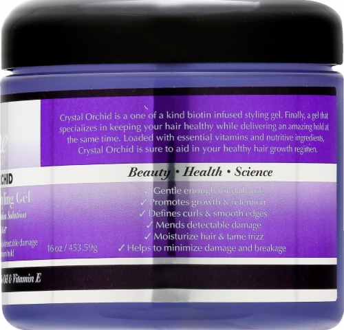 The Mane Choice Crystal Orchid Biotin Infused Styling Gel Perspective: right