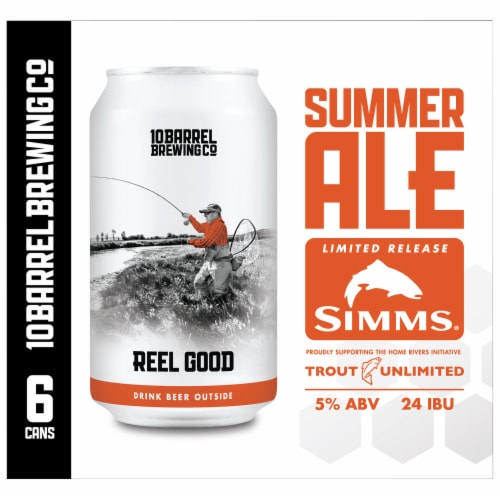 10 Barrel Brewing Reel Good Summer Ale Perspective: right