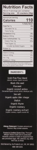 Get Back to Human® Grain-Free Sea Salt Crackers Perspective: right
