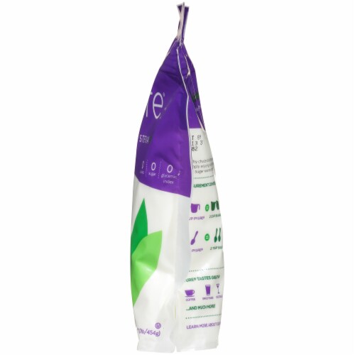 Pyure Organic All-Purpose Stevia Blend Granular Sweetener Perspective: right