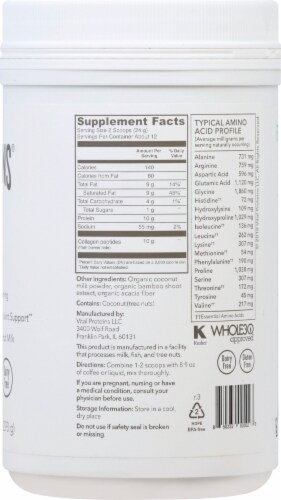 Vital Proteins Collagen Coconut Creamer Perspective: right