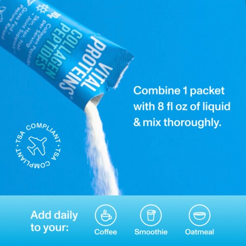 Vital Proteins Unflavored Collagen Peptides Perspective: right