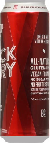 Bishop Cider Co. Crackberry Cider Single Can Perspective: right