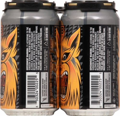 Hopworks Urban Brewery Horip Ale Beer Perspective: right