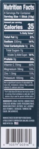 Drip Drop® Lemon Flavor Hydration Powder Packs Perspective: right