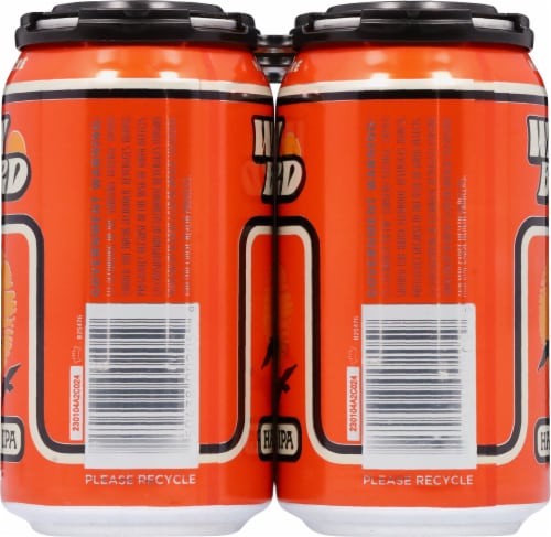 Half Acre WayBird Hazy IPA Craft Beer Perspective: right