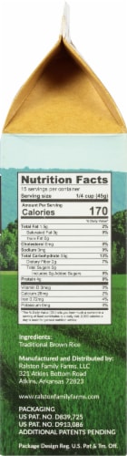 Ralston Family Farms® Traditional Brown Rice Perspective: right