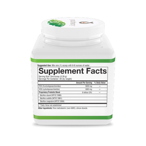 Youtheory® Spore Probiotic Plus Prebiotic Powder Perspective: right