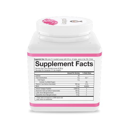 Youtheory® Citrus Beauty Powder Dietary Supplement Perspective: right