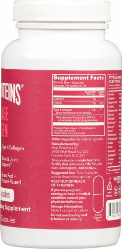 Vital Proteins Cartilage Collagen Capsules Perspective: right