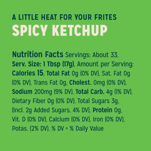 Sir Kensington's Spicy Ketchup Perspective: right