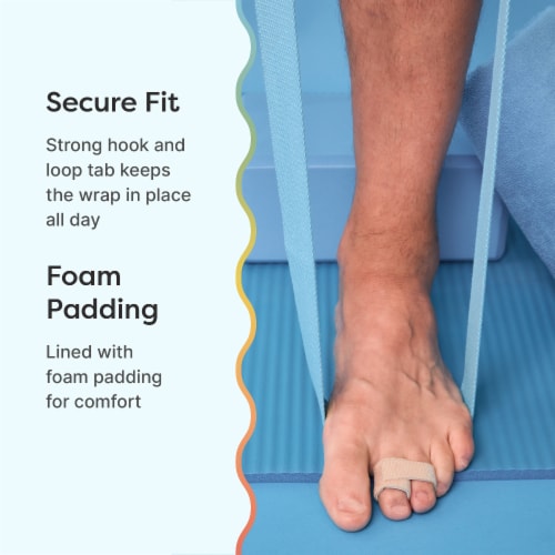 ZenToes Cushioned Fabric Bandage Wraps - Protect Hammer Toes