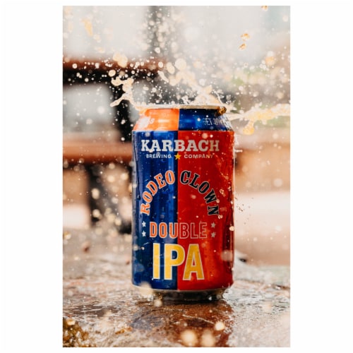 Karbach Brewing Company Rodeo Clown Double IPA Perspective: right