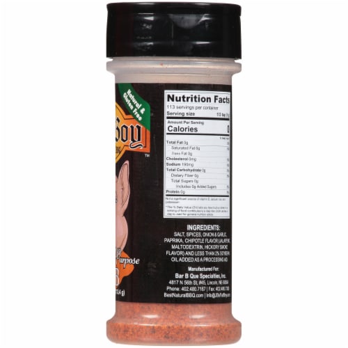 Fat Boy Premium All Purpose Rub Perspective: right