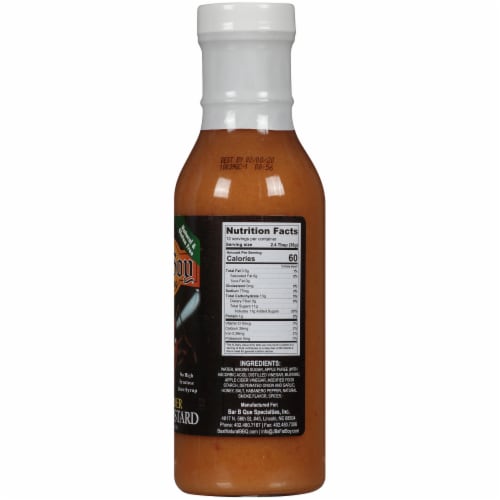 Fat Boy Apple Cider Honey Mustard Sauce Perspective: right