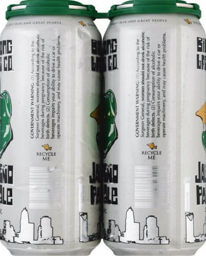Birdsong Brewing Co. Jalapeno Pale Ale Perspective: right