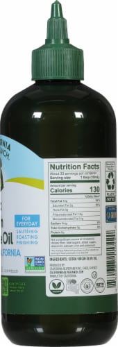 California Olive Ranch® Chef's Bottle™ Extra Virgin Olive Oil Perspective: right