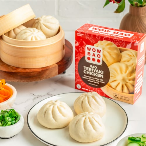 Teriyaki Chicken Package Bao Perspective: right