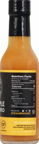 Bravado Spice Co Pineapple & Habanero Hot Sauce Perspective: right