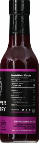 Bravado Spice Co Ghost Pepper & Blueberry Hot Sauce Perspective: right
