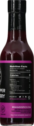 Bravado Spice Co Ghost Pepper & Blueberry Hot Sauce Perspective: right