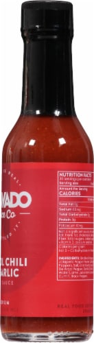 Bravado Spice Co Arbol Chili & Garlic Hot Sauce Perspective: right