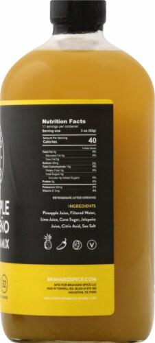 Bravado Spice Co. Pineapple Jalapeno Margarita Mix Perspective: right