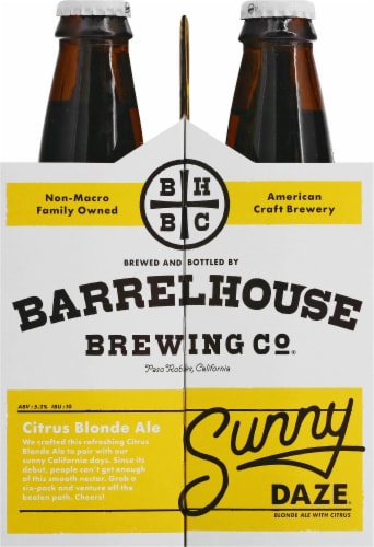 BarrelHouse Brewing Co Sunny Daze Blonde Ale Perspective: right