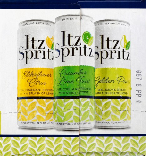 Itz Spritz Alcohol Spritzer Ready to Drink Cocktail Variety Pack Perspective: right