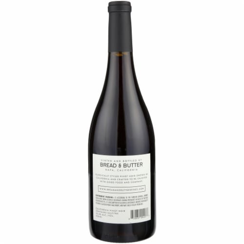 Bread & Butter Pinot Noir California Red Wine Perspective: right