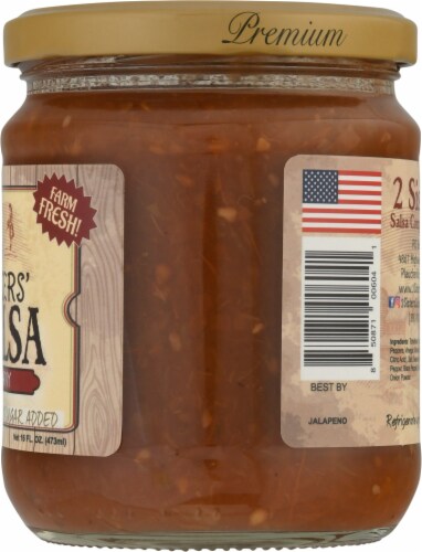 2 Sisters Salsa Company Jalapeno Salsa Perspective: right