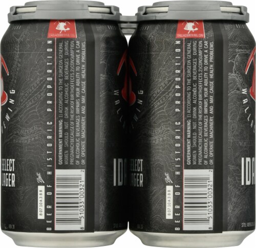 Wallace Brewing Select Lager Perspective: right