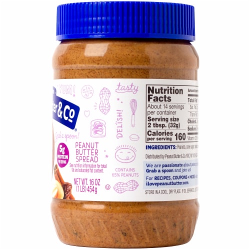 Peanut Butter & Co. Cinnamon Raisin Swirl Blended Peanut Butter Perspective: right