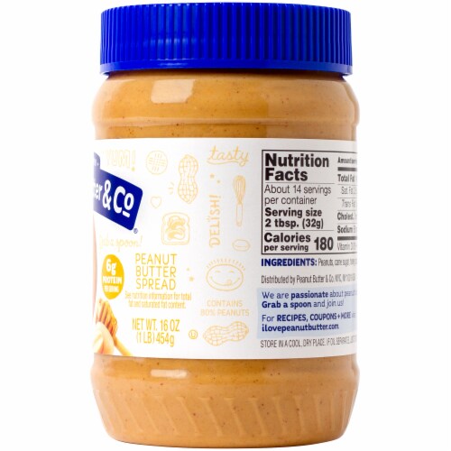 Peanut Butter & Co. The Bee's Knees Peanut Butter Spread Perspective: right