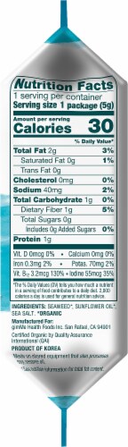 Gimme® Organic Roasted Seaweed And Sea Salt Perspective: right