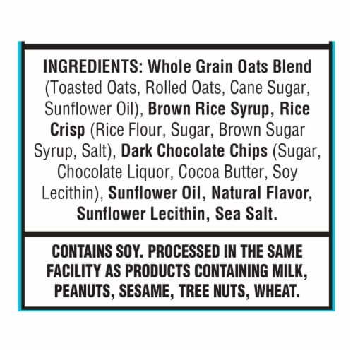 Junkless Chocolate Chip Chewy Granola Bars Perspective: right