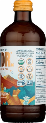 Brew Dr. Kombucha Ginger Turmeric Kombucha Perspective: right