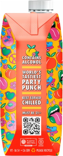 Beatbox® Peach Punch Wine Perspective: right