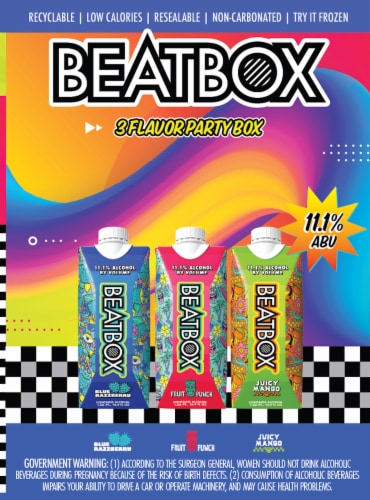 BeatBox Party Punch Variety Pack Perspective: right
