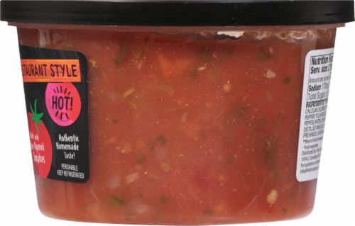 Fresh Cravings® Restaurant Style Hot Salsa Perspective: right
