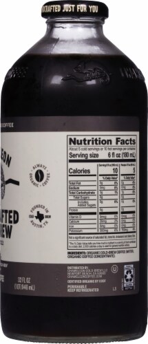Chameleon Organic Espresso Cold Brew Coffee Concentrate Perspective: right