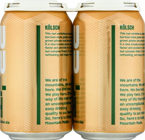 Dru Bru Kolsch German-Style Golden Ale Perspective: right