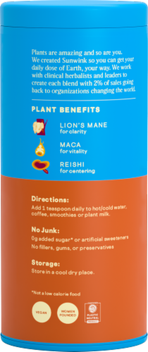 Sunwink™ Cacao Clarity Superfood Powder Perspective: right